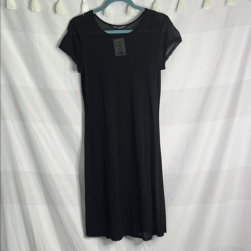 Elegant Black Midi Dress